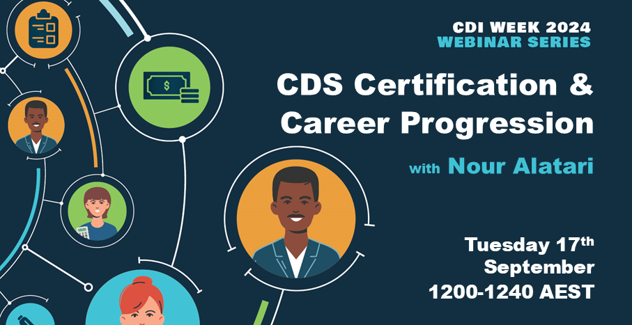 Webinar - CDS Certification & Career Progression